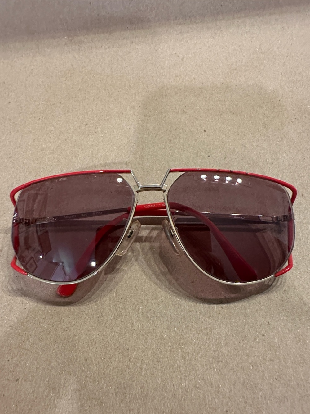 Vintage Tura 425 sassy red sunglasses